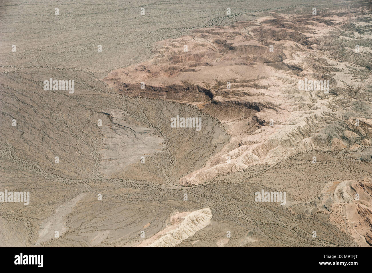 Aerial view of erosion patterns hi-res stock photography and images - Alamy
