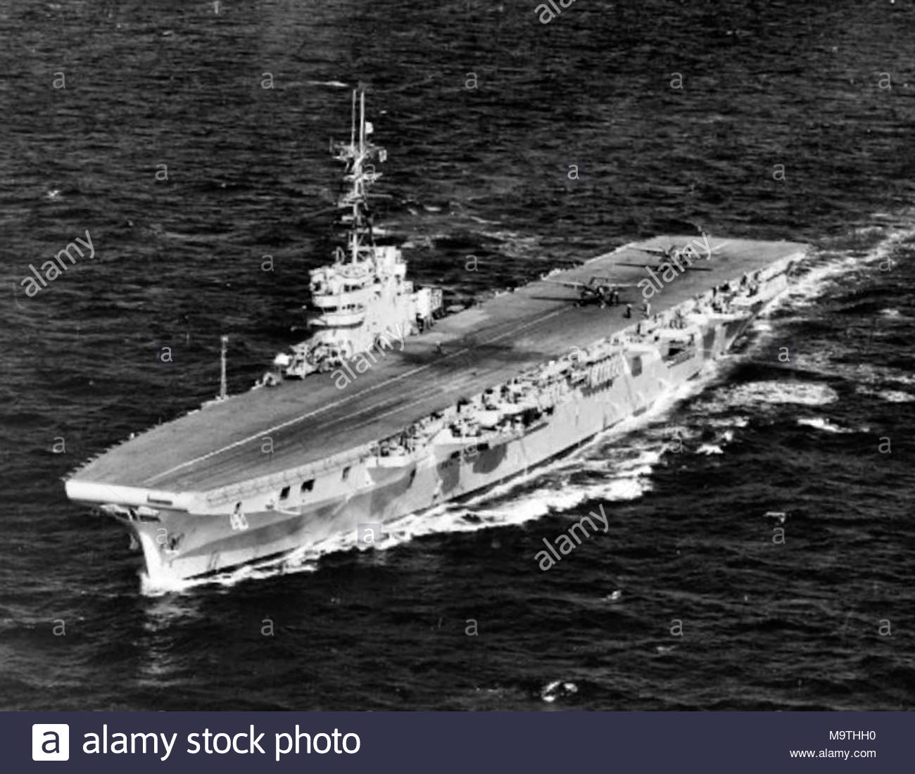 Royal Navy Aircraft Carrier Black and White Stock Photos & Images - Alamy