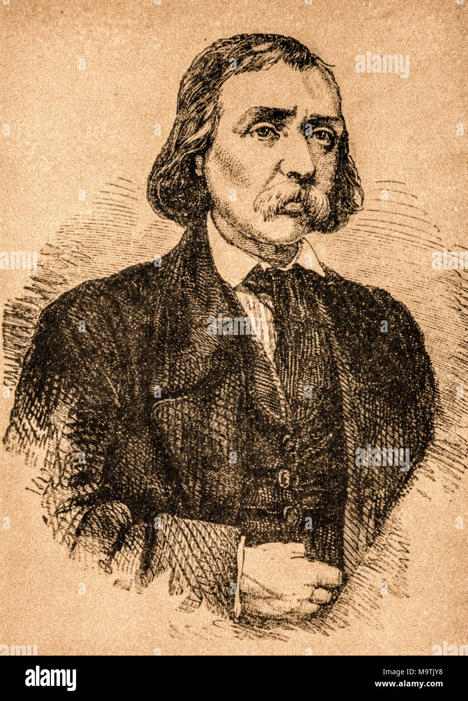 Dr. Simon FranÃ§ois Bernard, said the club-runners known for having been involved in Felice Orsini's attempt to assassinate the French emperor Napoleon III. Stock Photo