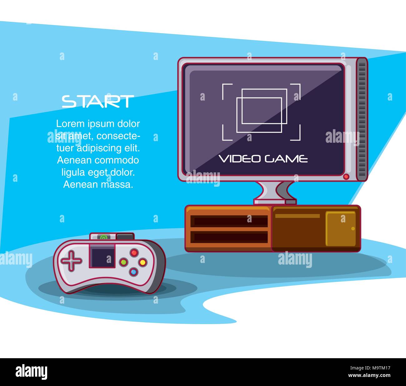video game console icons vector illustration design Stock Vector Image ...