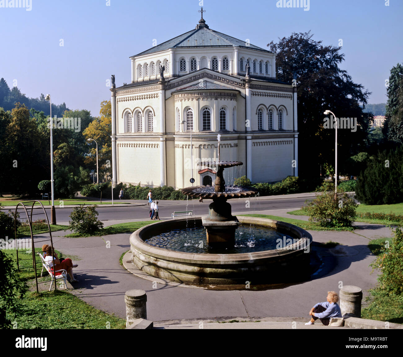 9024. Mariansky Lazne, West  Bohemia, Czech Republic, Europe Stock Photo