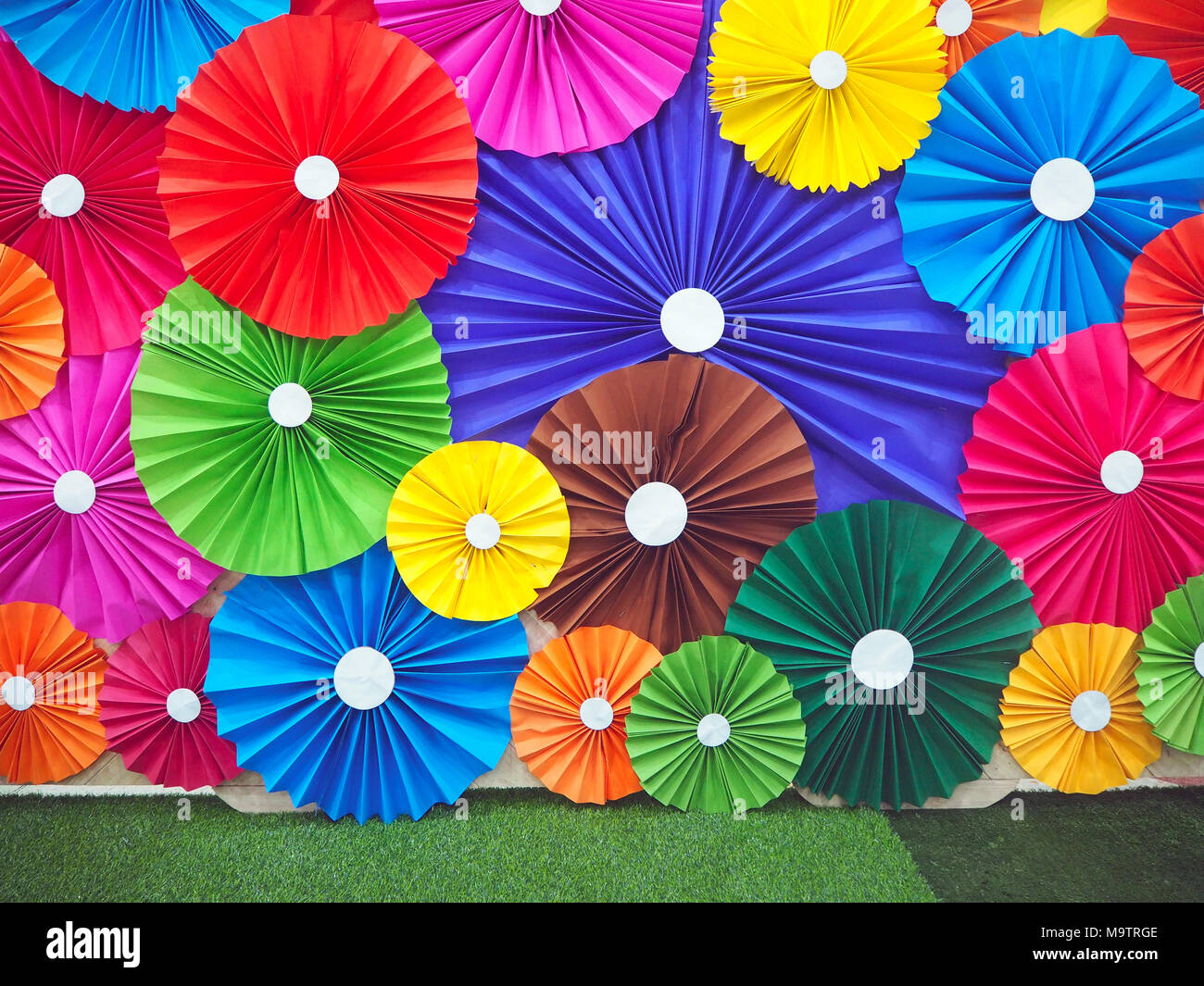 multi colored effect on the black color background-Abstract colorful background. Stock Photo