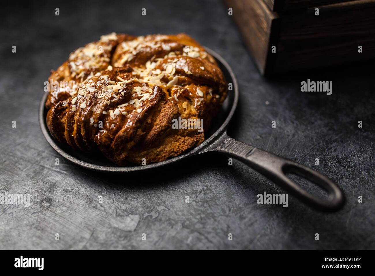 Sweet maple syrup bread Stock Photo Alamy