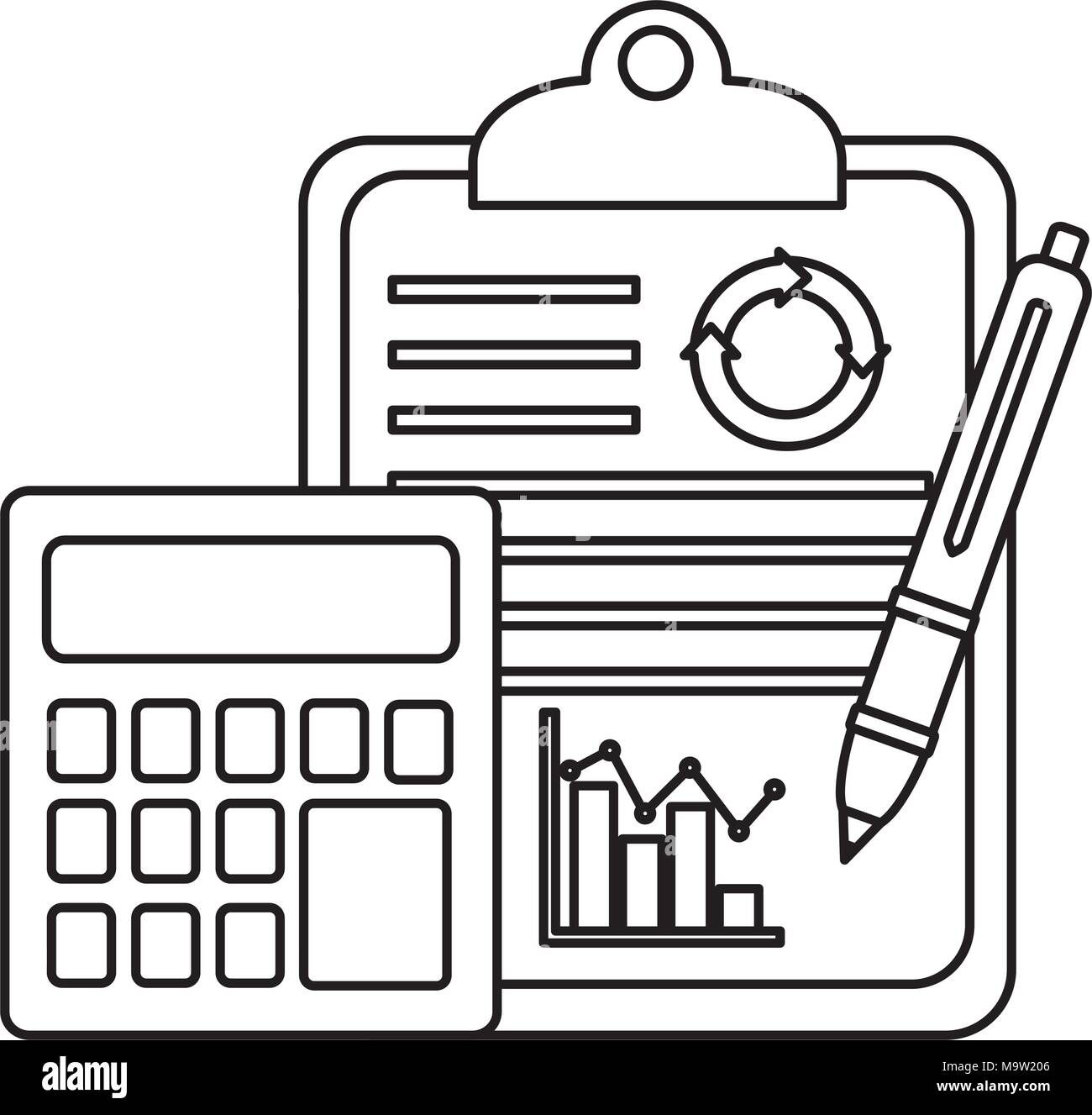 statistics infographic set icons Stock Vector Image & Art - Alamy
