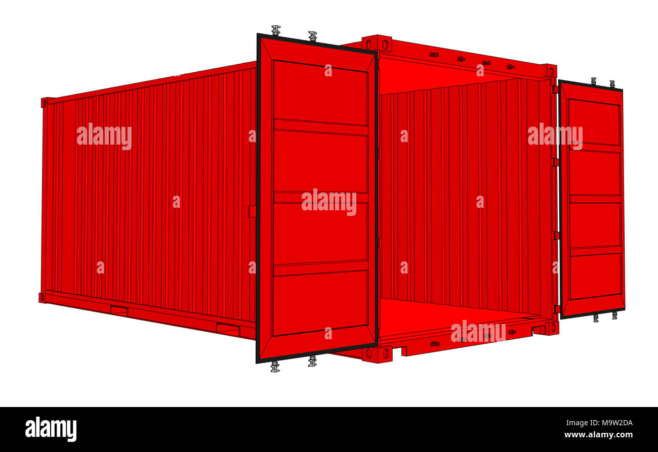 Open cargo hi-res stock photography and images - Alamy
