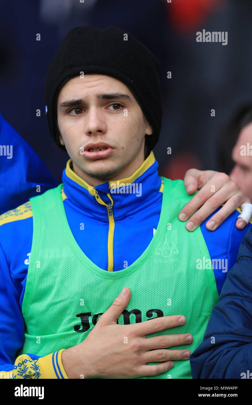 Ukraine U21's Mykola Shaparenko Stock Photo Alamy