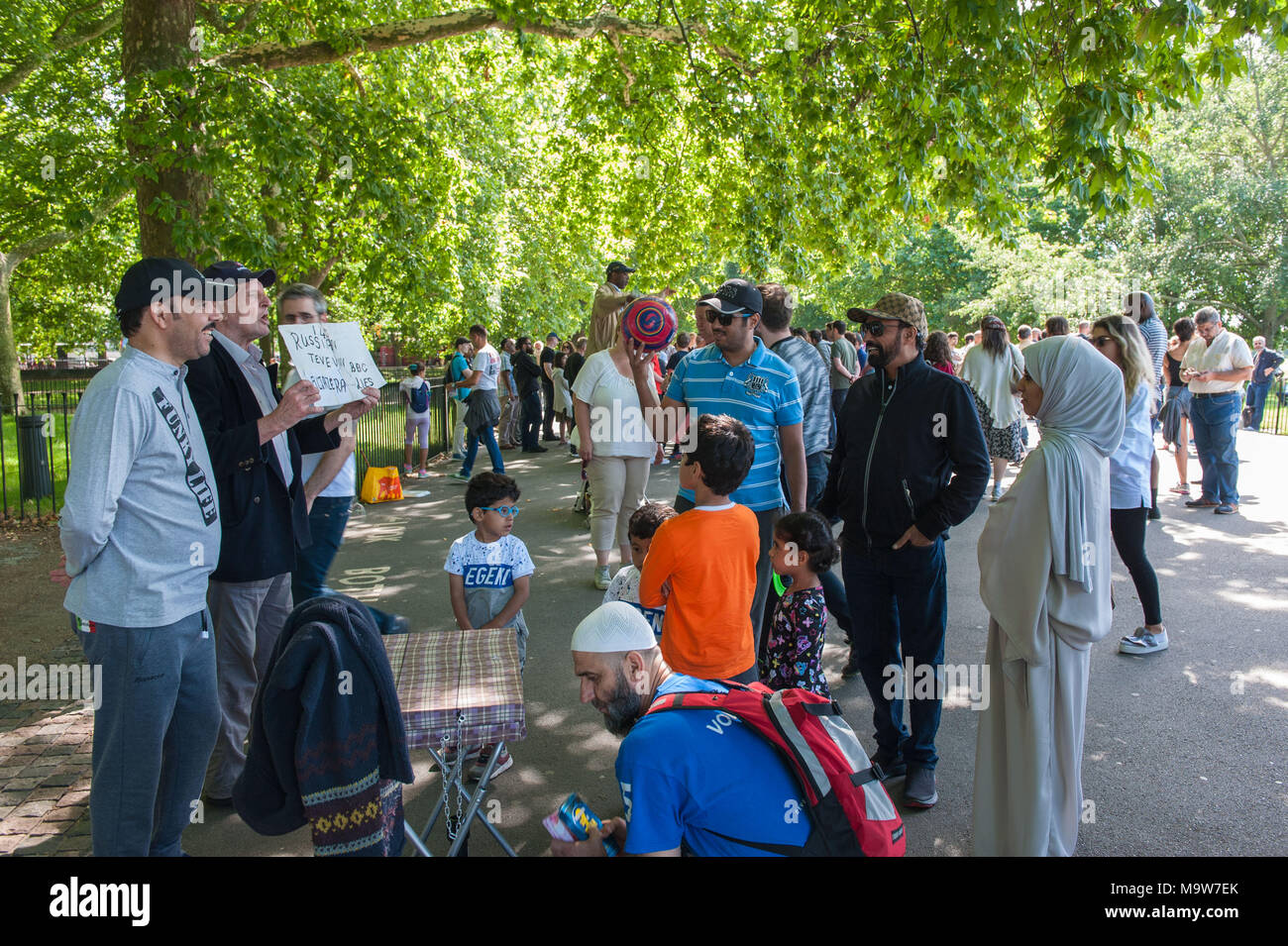 London. Speakers Corner, Hyde Park. United Kingdom Stock Photo Alamy