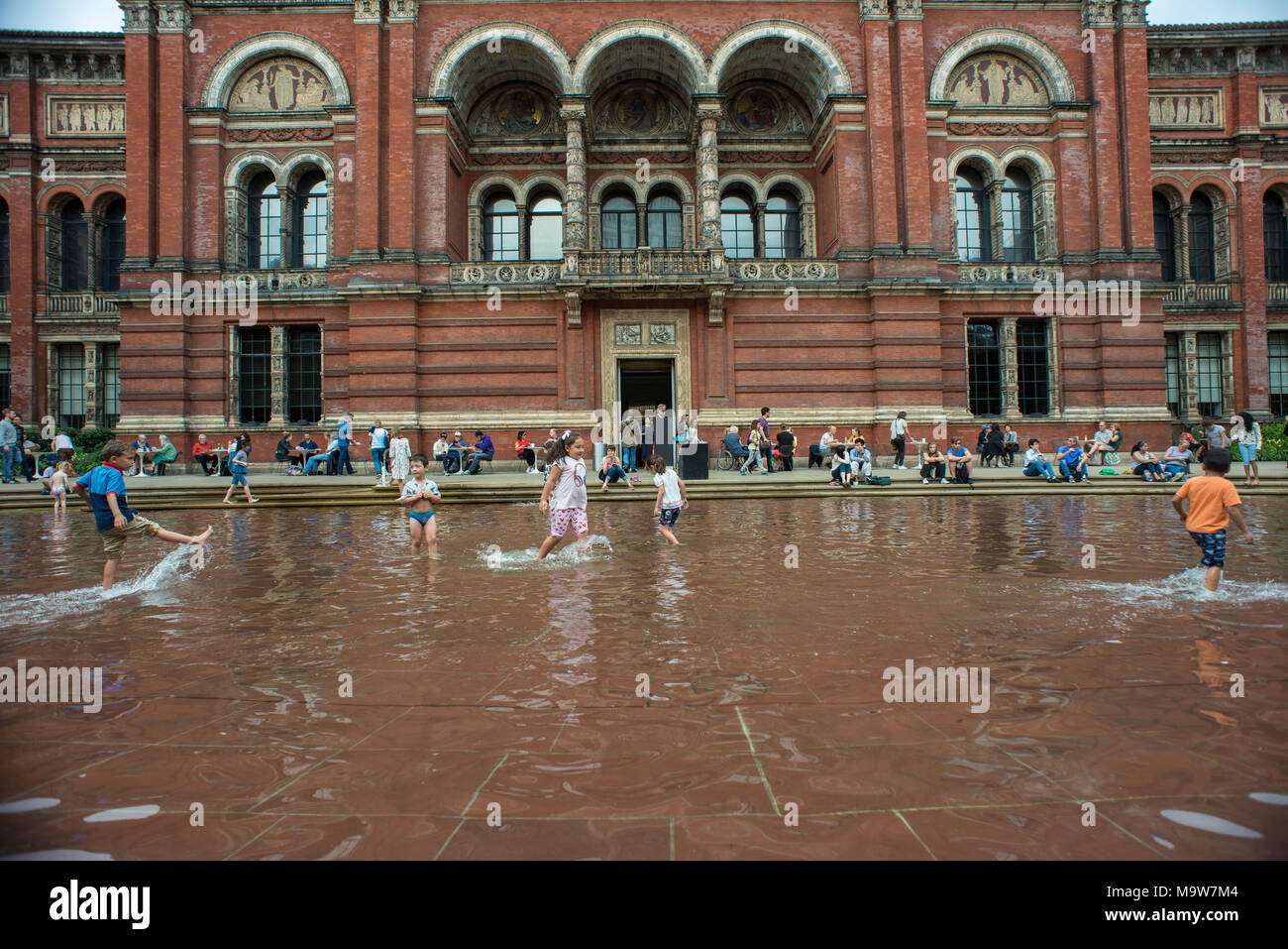 London. Victoria and Albert Museum, Knightsbridge. United Kingdom. Stock Photo