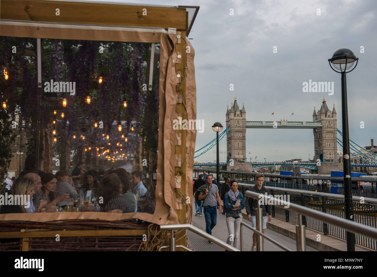 London. Tower bridge. United Kingdom. Stock Photo