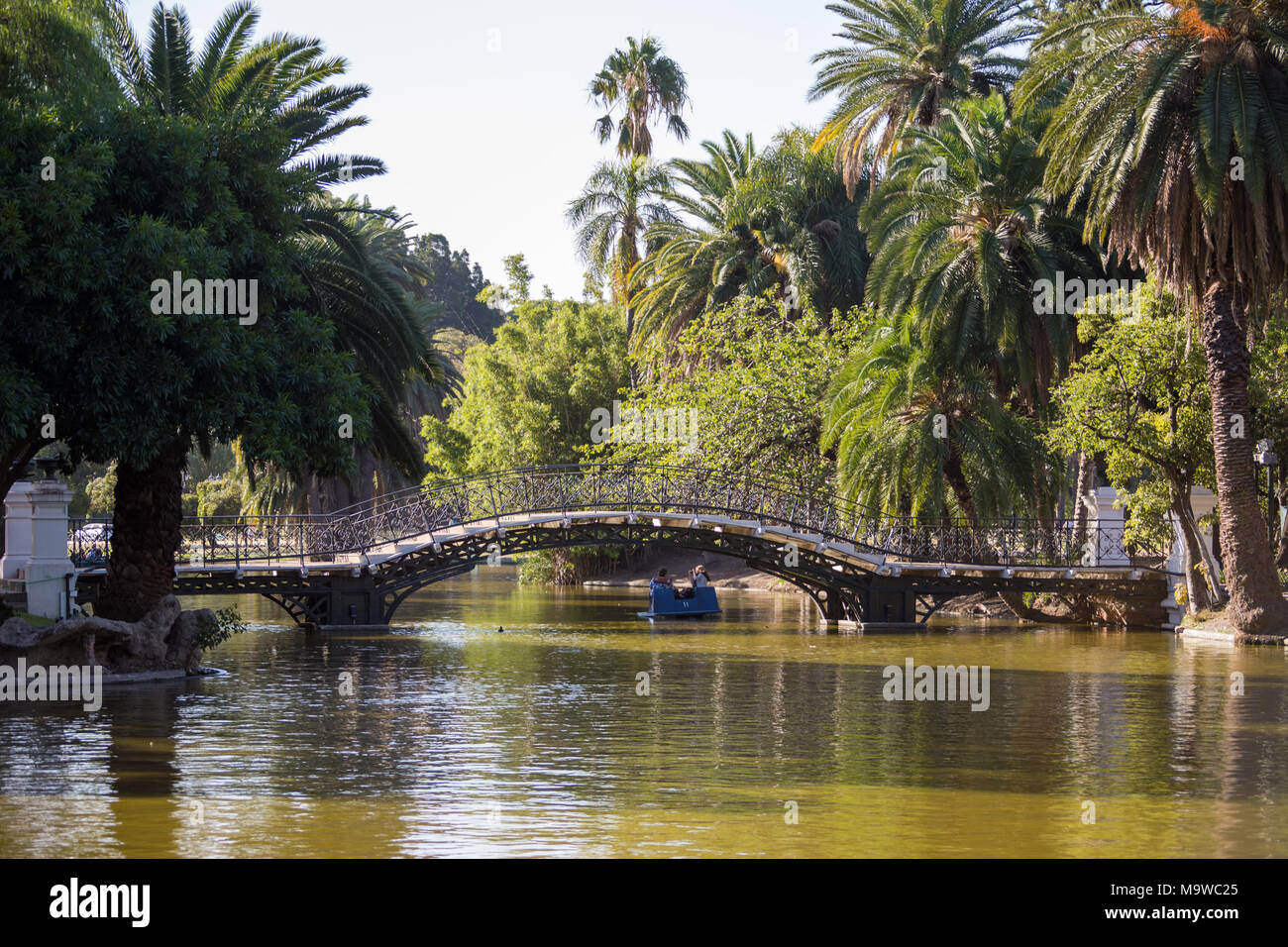 Parque 3 De Febrero, Buenos Aires, Argentina Stock Photo