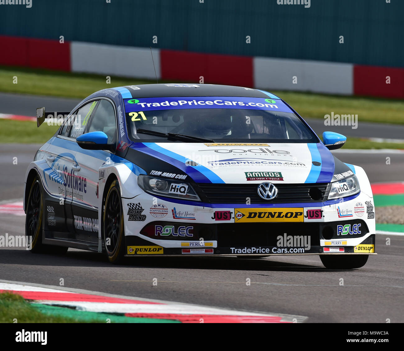 Mike Bushell Racing Donington Park motorsport circuit, Castle Donington, Leicestershire ...