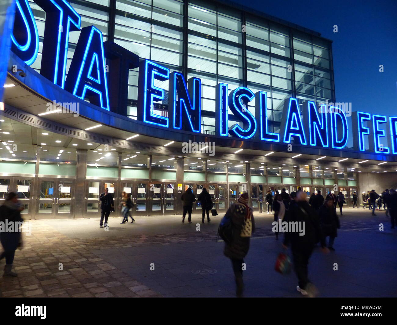 The Whitehall Terminal is a ferry terminal in South Ferry section of