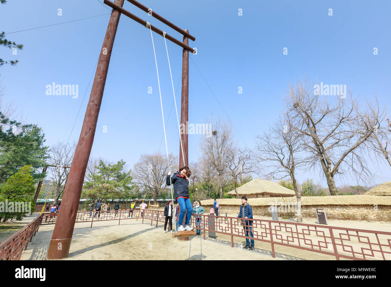Korean Swing High Resolution Stock Photography and Images Alamy