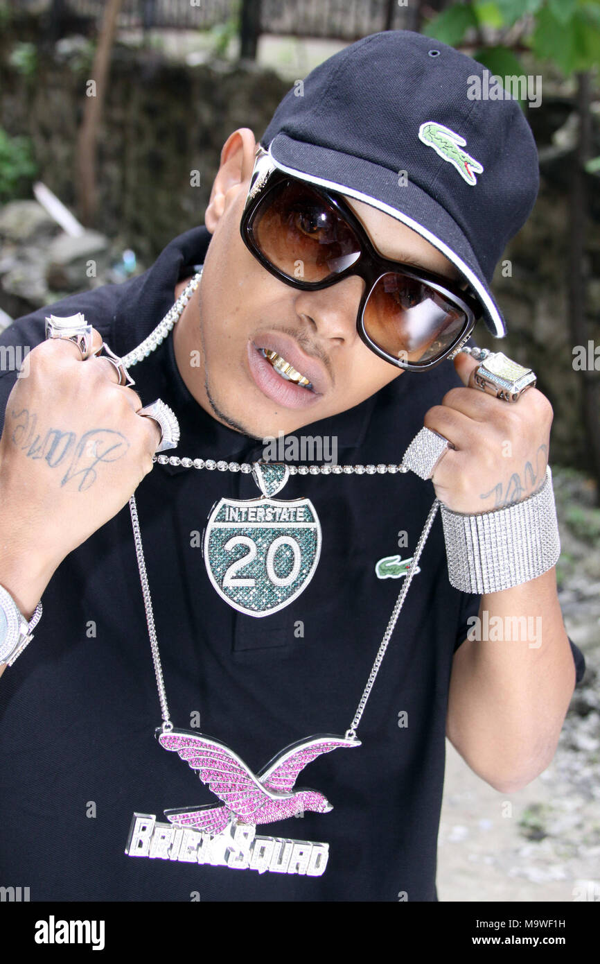 OJ Da Juice Man at the Jadakiss "Who's Real" video shoot in Harlem, New York City on May 12