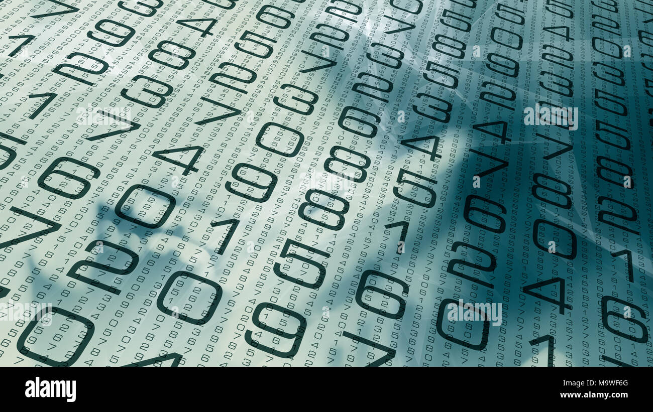 Cyber crime, computer thief stolen private important information Stock Photo