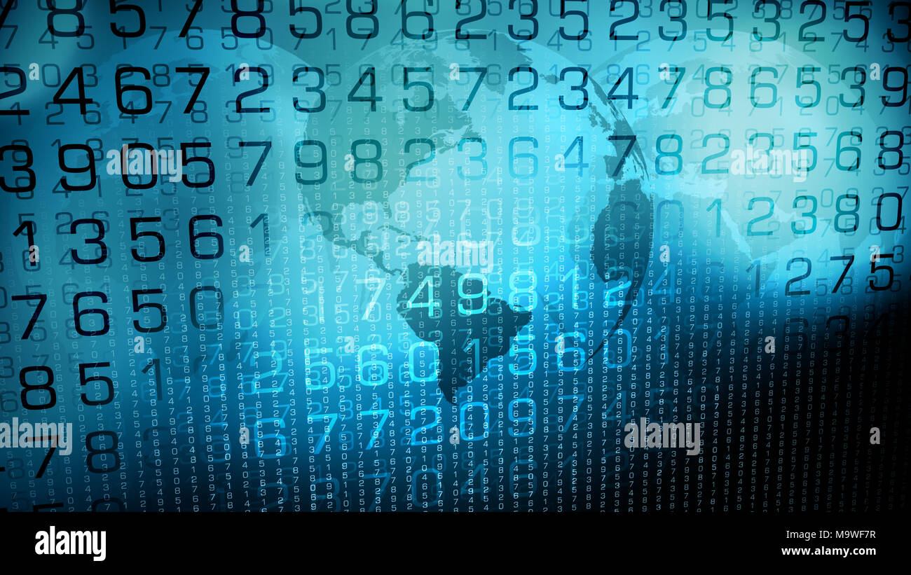 International cyber network creative technology Stock Photo