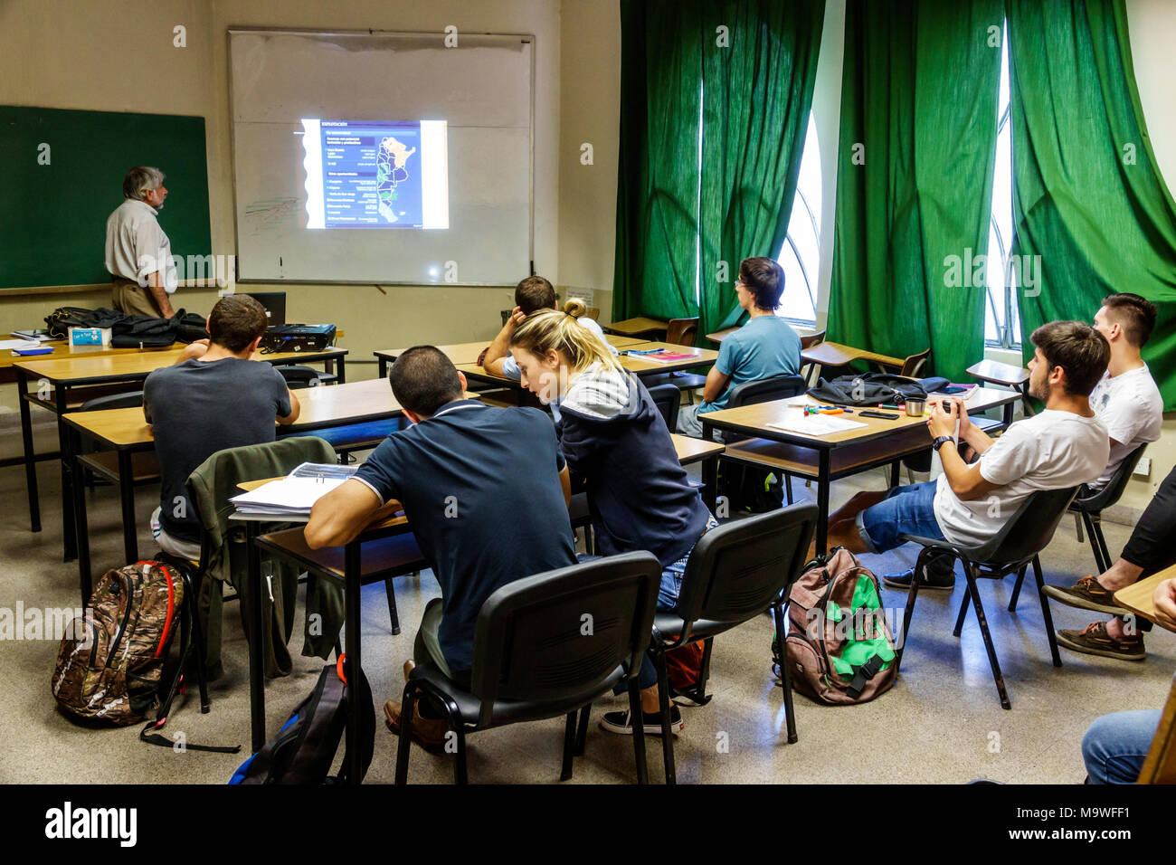 Argentina School Classroom High Resolution Stock Photography and Images