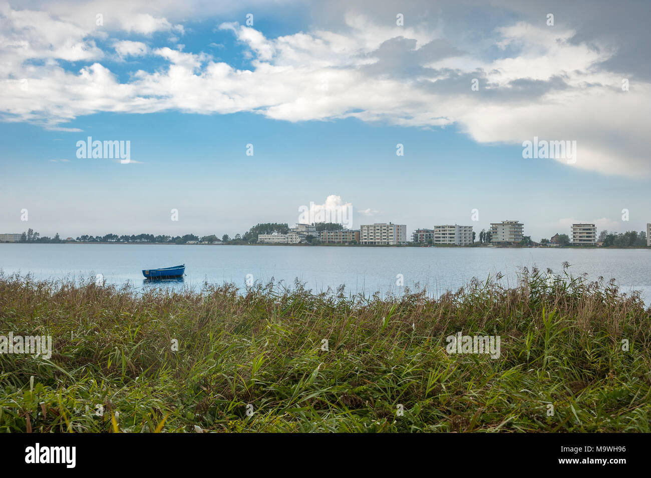 Inland lake, Heiligenhafen, Baltic Sea, Schleswig-Holstein, Germany, Europe Stock Photo