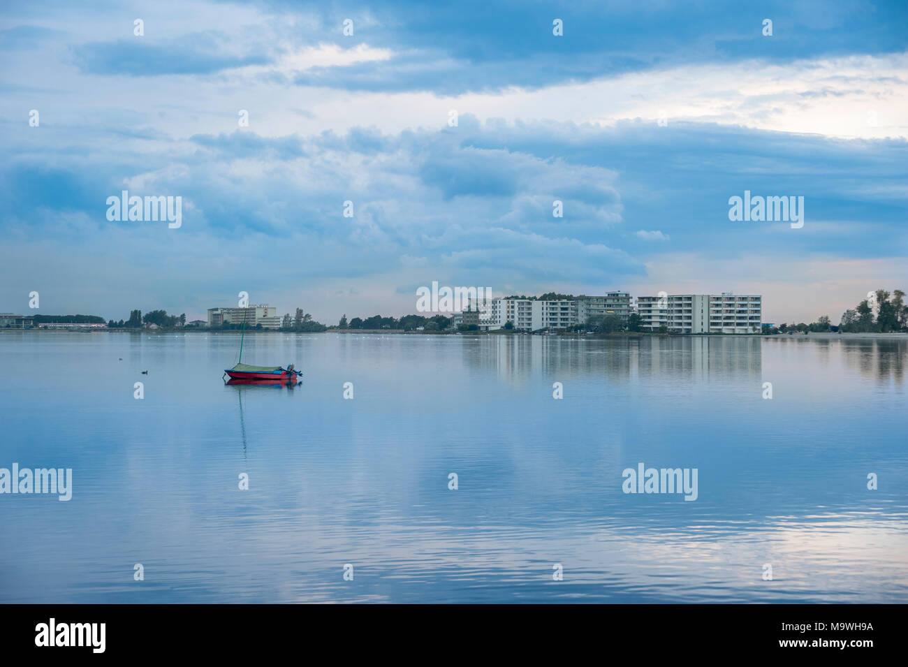 Inland lake, Heiligenhafen, Baltic Sea, Schleswig-Holstein, Germany, Europe Stock Photo
