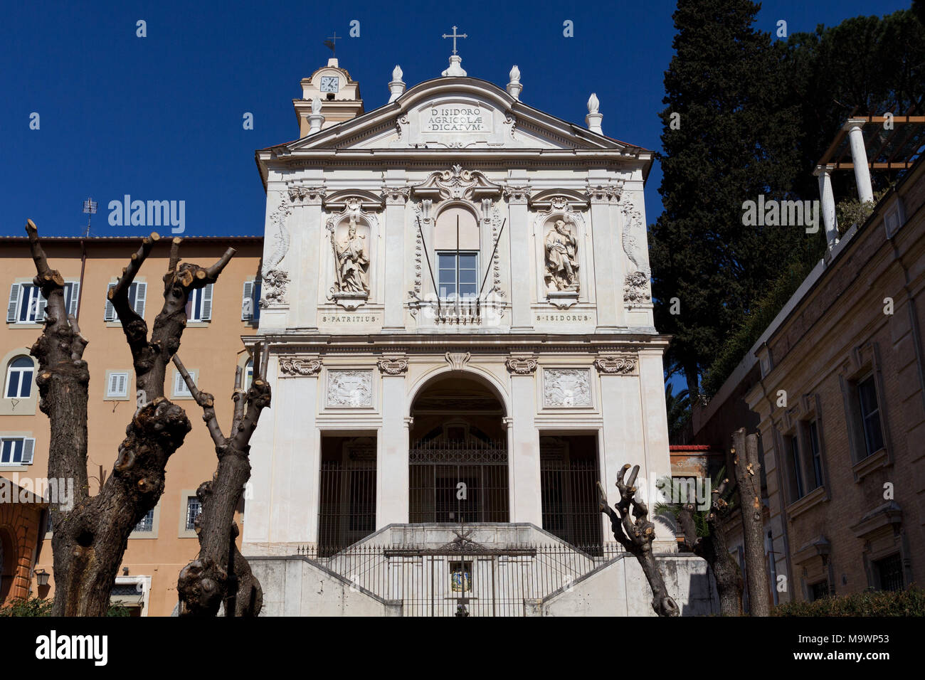 Saint Isidore Rome Saint Isidore's Church - Rome (Sant'Isidoro degli Irlandesi) - Irish ...