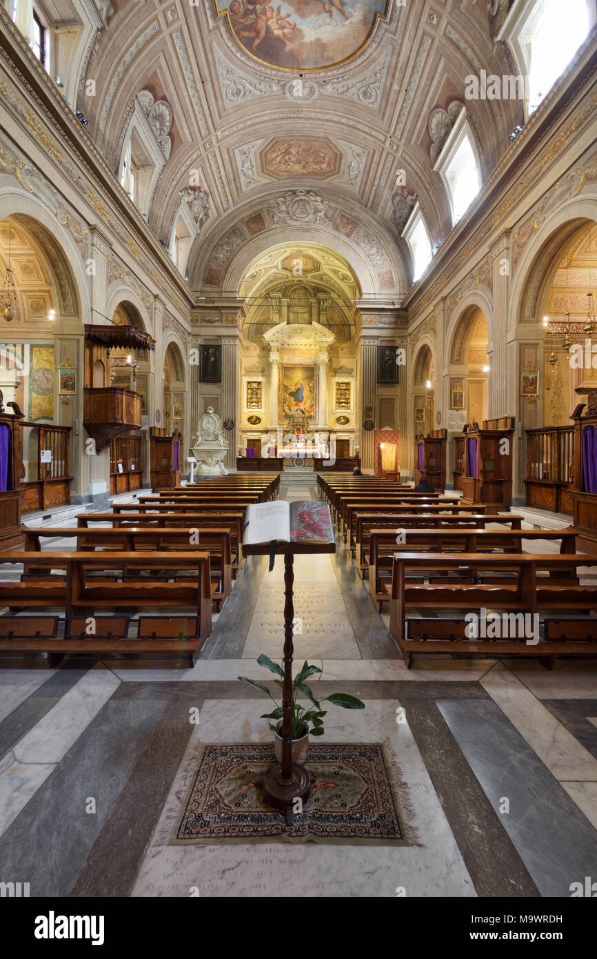Santa Maria della Concezione dei Cappuccini - Rome (Our Lady of the Conception of the Capuchins) Stock Photo