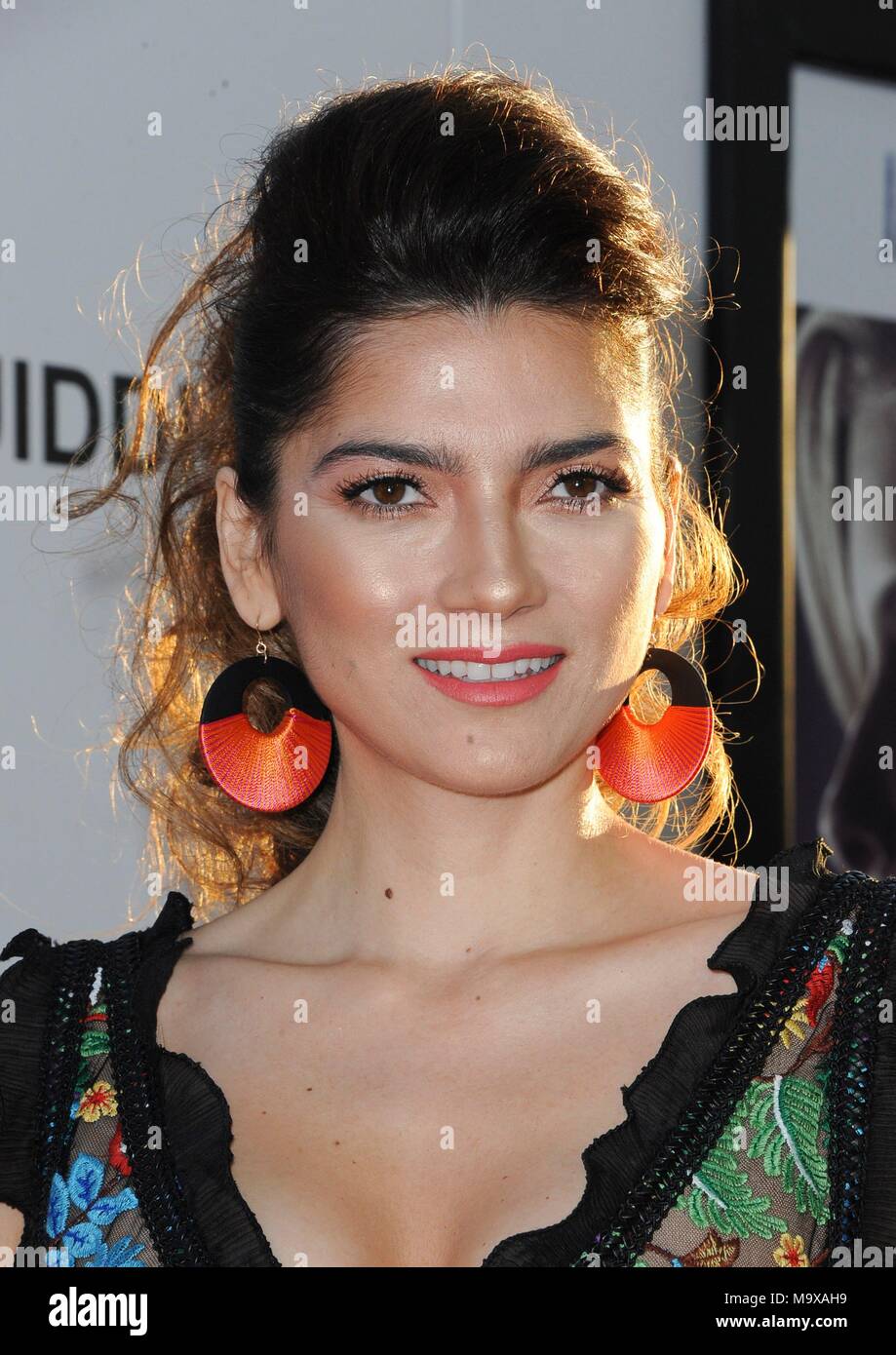 Los Angeles, CA, USA. 28th Mar, 2018. Blanca Blanco at arrivals for CHAPPAQUIDDICK Premiere, Samuel Goldwyn Theater, Los Angeles, CA March 28, 2018. Credit: Elizabeth Goodenough/Everett Collection/Alamy Live News Stock Photo