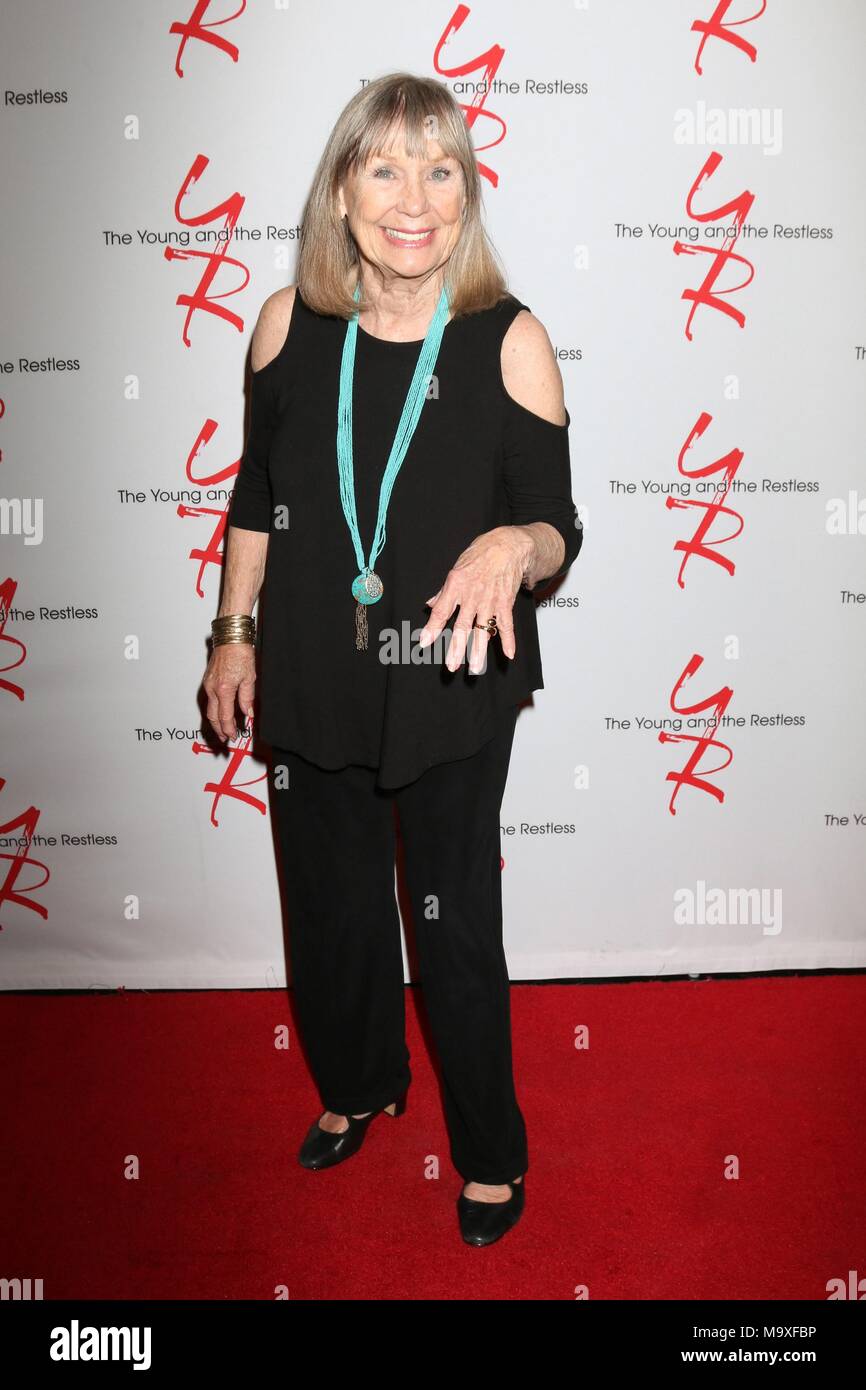Marla Adams in attendance for THE YOUNG AND THE RESTLESS 45th Anniversary, CBS Television City, Los Angeles, CA March 26, 2018. Photo By: Priscilla Grant/Everett Collection Stock Photo