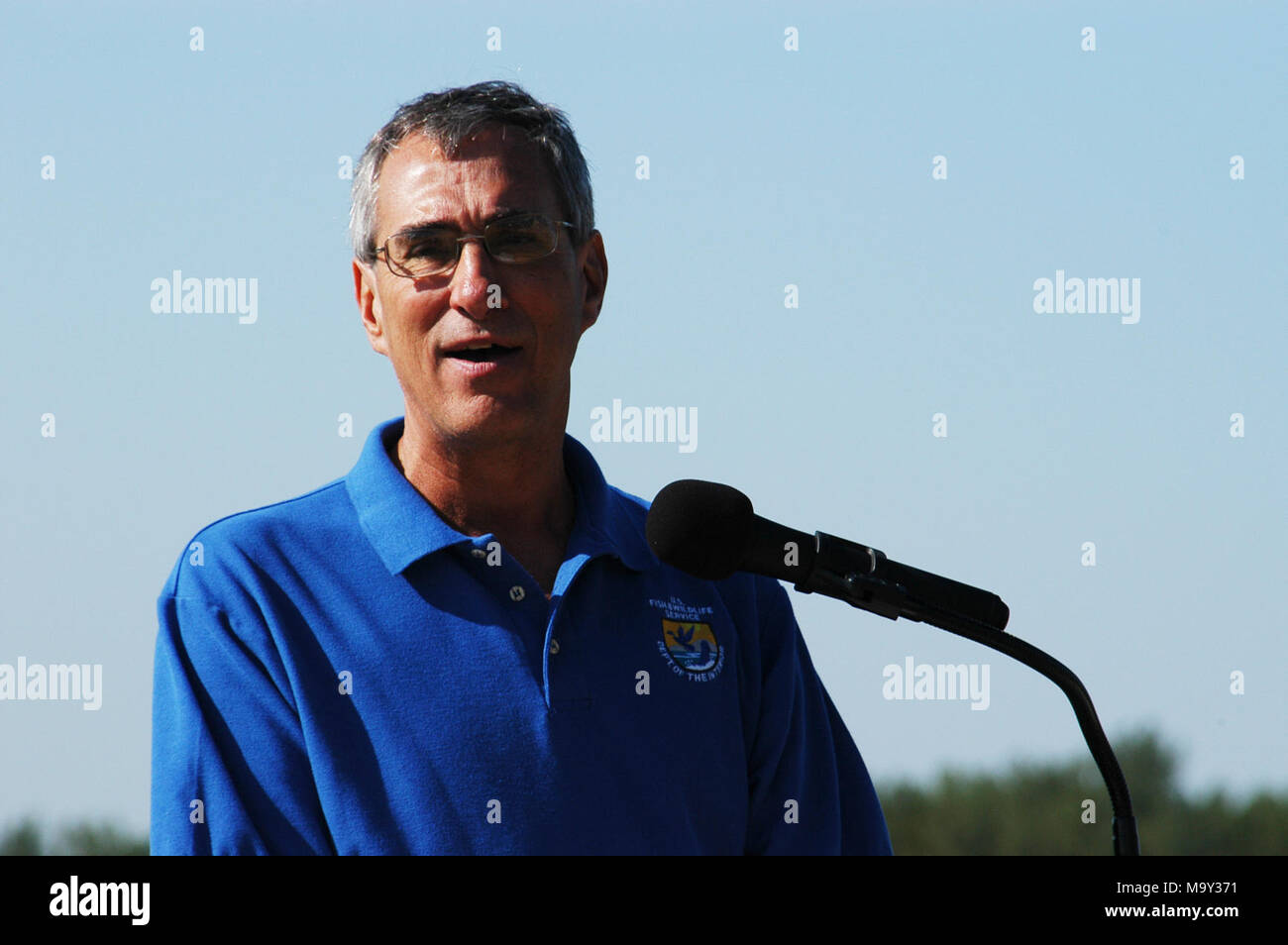 Tom Melius Remarks. Midwest Regional Director, Tom Melius remarked:  ;Meeting local farmers one-on-one at churches and schools across the region and helping people name their own ‘sense of place’ and their own value for the landscape, Grady helped people build a different kind of ownership in that land. ; Stock Photo