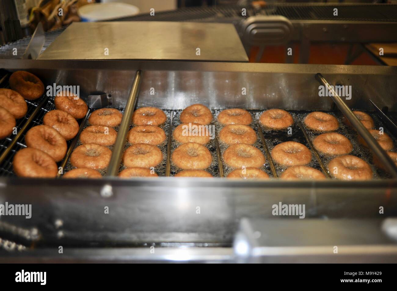 Hot fresh donuts hi-res stock photography and images - Alamy