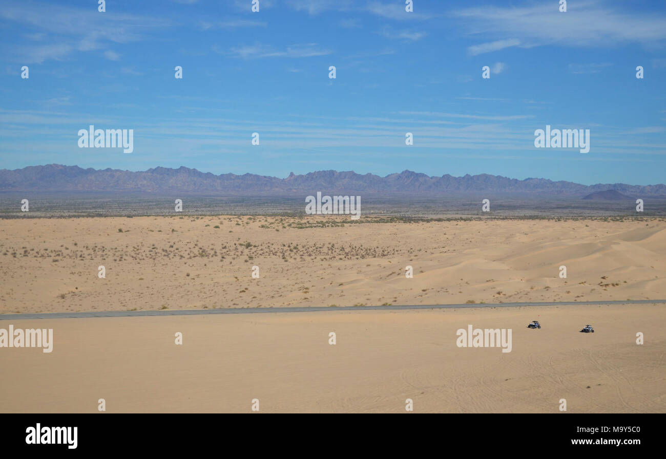 Algodones Dunes Wilderness and Recreation Area. On the farside of the