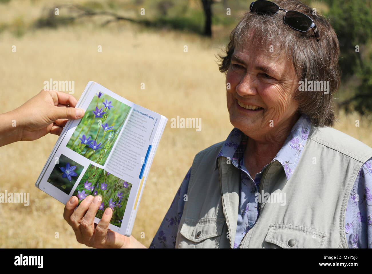 Ann Croissant founded the Glendora Community Conservancy, which preserves the. Stock Photo