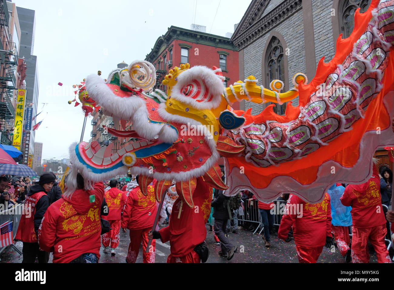 Chinese New Year Parade in Chinatown Featuring: Atmosphere Where: New ...