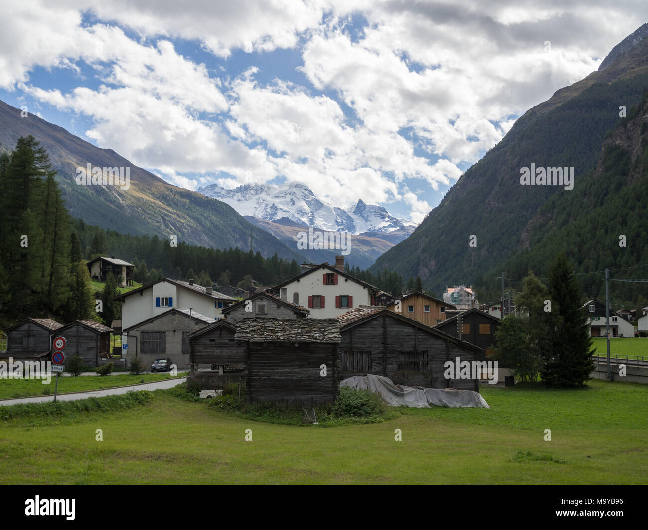 Swiss Maps Randa Randa Switzerland High Resolution Stock Photography and Images - Alamy