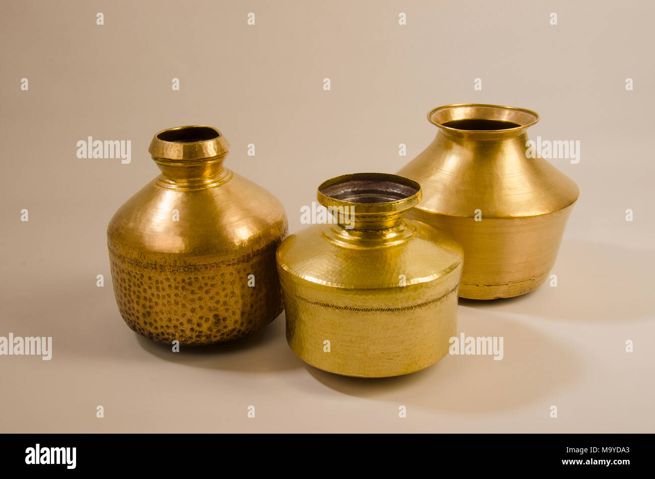 Brass utensils set Stock Photo by ©magagraphics 90855906