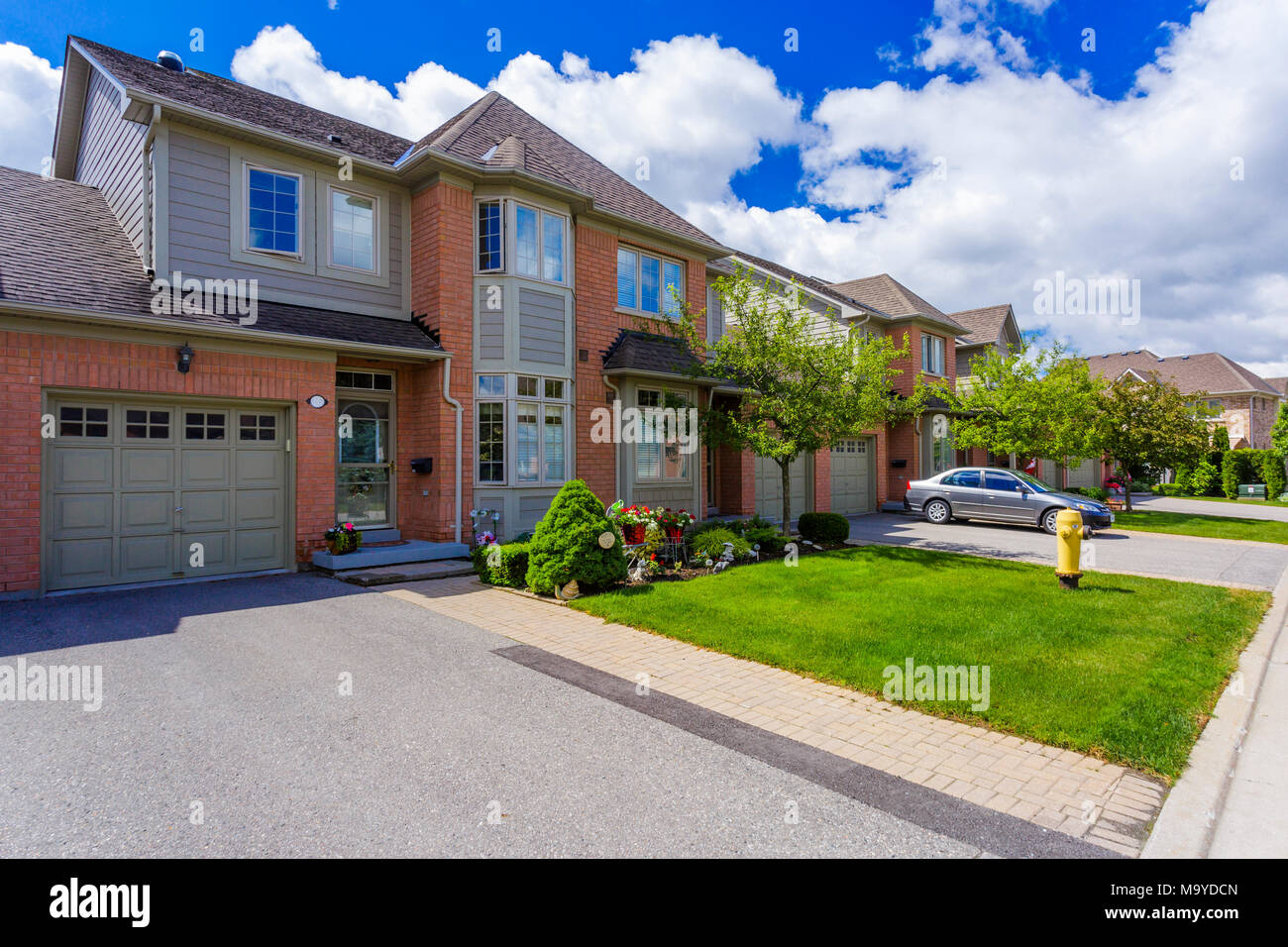 Luxury house in the suburbs of Toronto, Canada Stock Photo Alamy