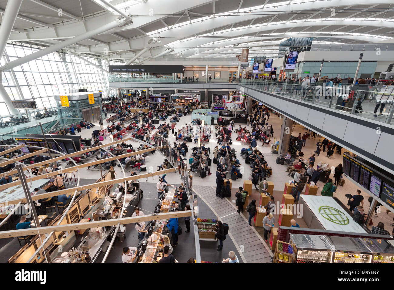 Heathrow Airport At Night