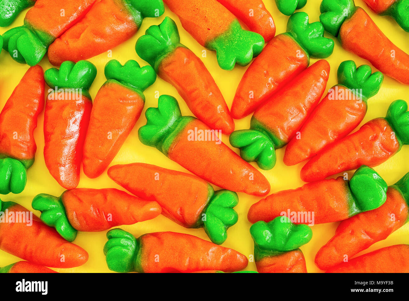 Sweet Easter carrot candies Stock Photo Alamy