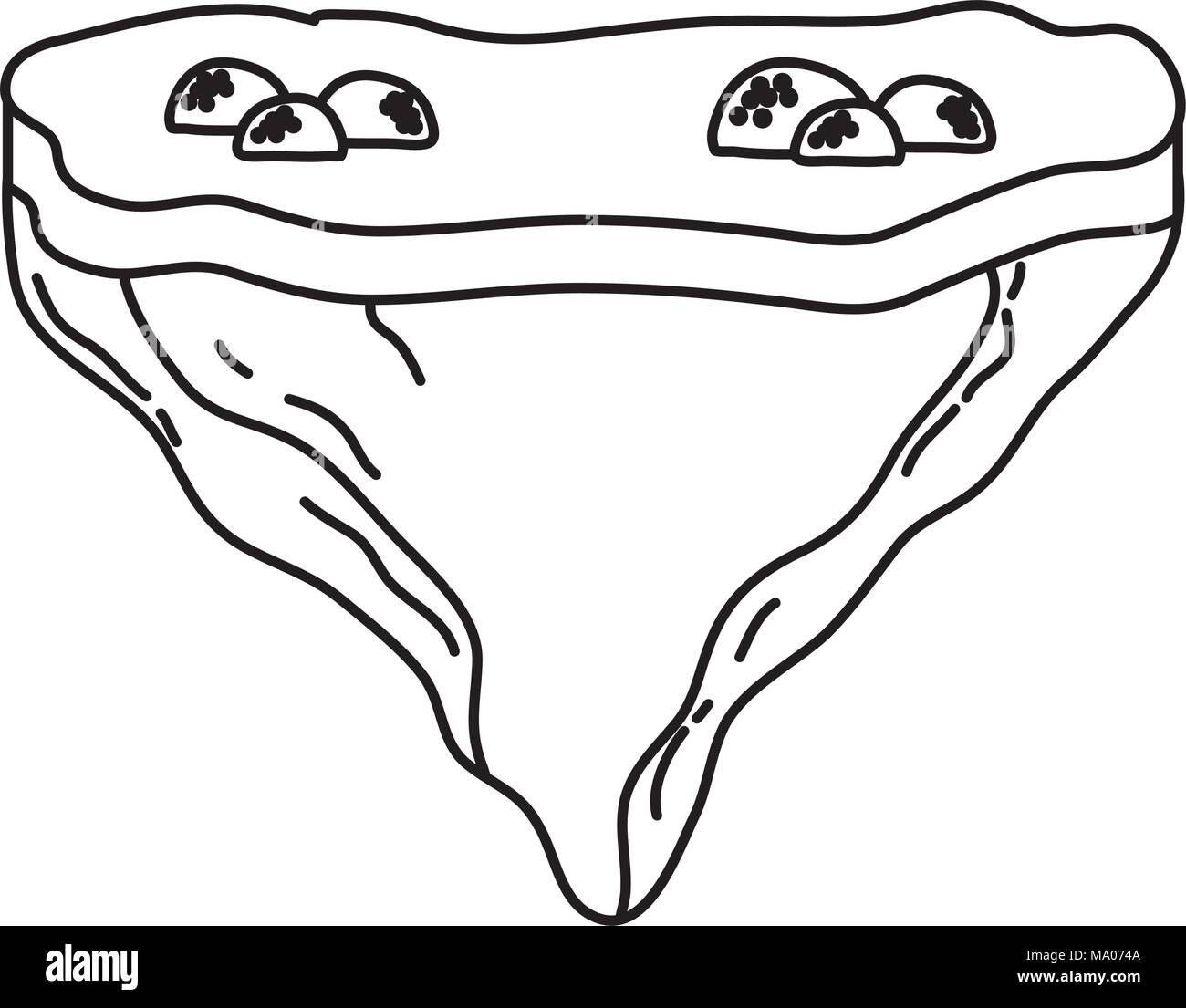 line natural rock floating beauty island Stock Vector Image & Art - Alamy