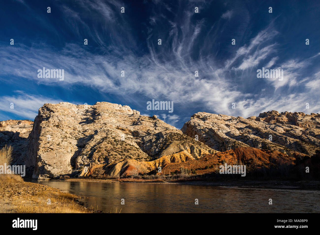 Morning Light, Split Mountain, Dinosaur National Park Stock Photo Alamy