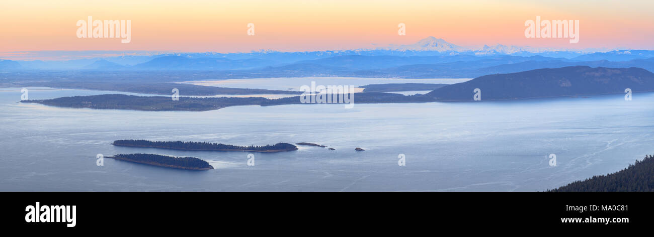 San juan islands washington aerial hi-res stock photography and images ...
