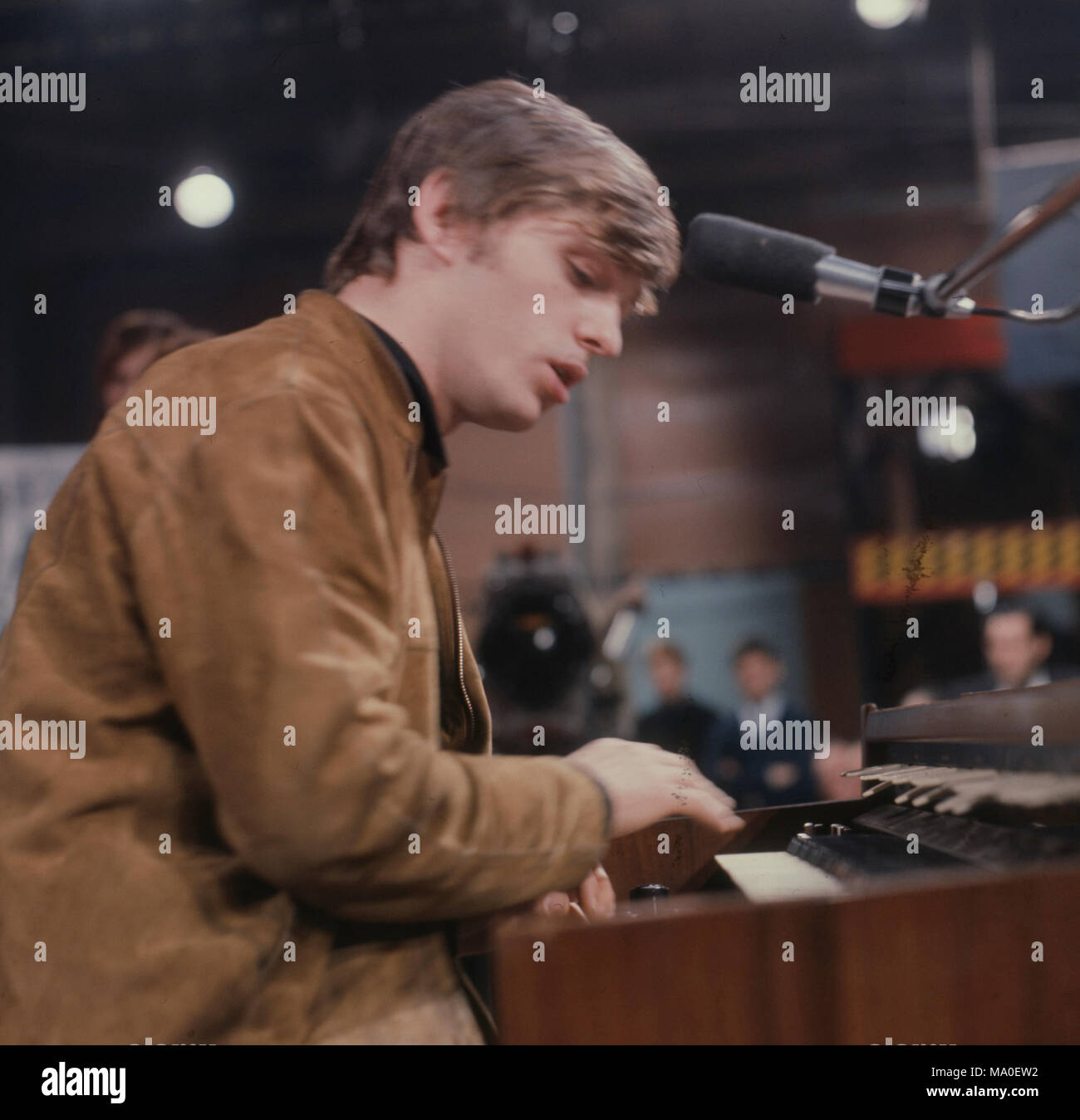 Georgie Fame English R B Musician On Ready Steady Go In 1965 Photo Tony Gale Stock Photo Alamy