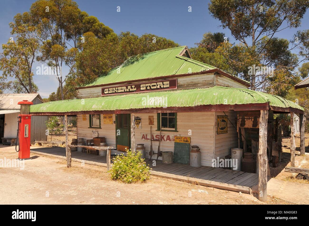 Old general store in Old Tailem Town Australia's largest pionieer ...