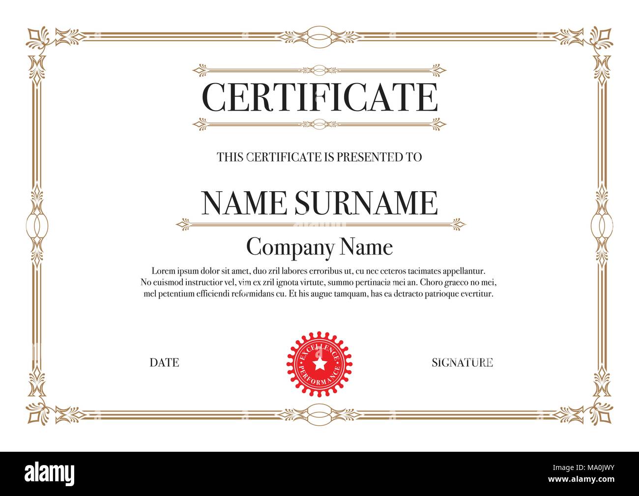 Pin on Certificate Template Ideas