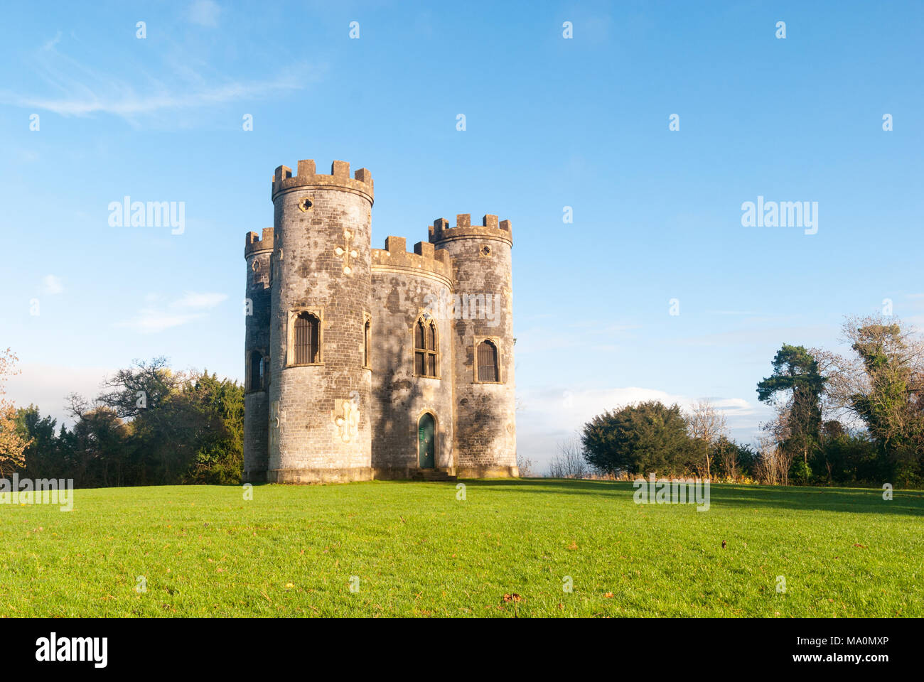 Gothic style folly on the Blaise Castle Estate, Bristol, England, UK Stock Photo Alamy