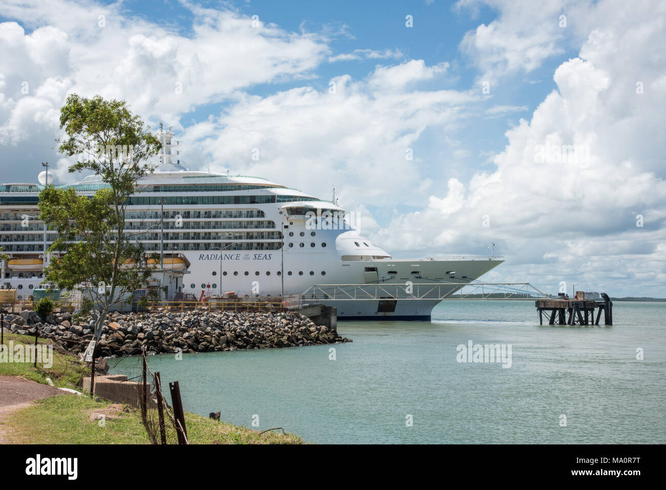 Darwin,Northern Territory,AustraliaFebruary 21,2018 Royal Caribbean