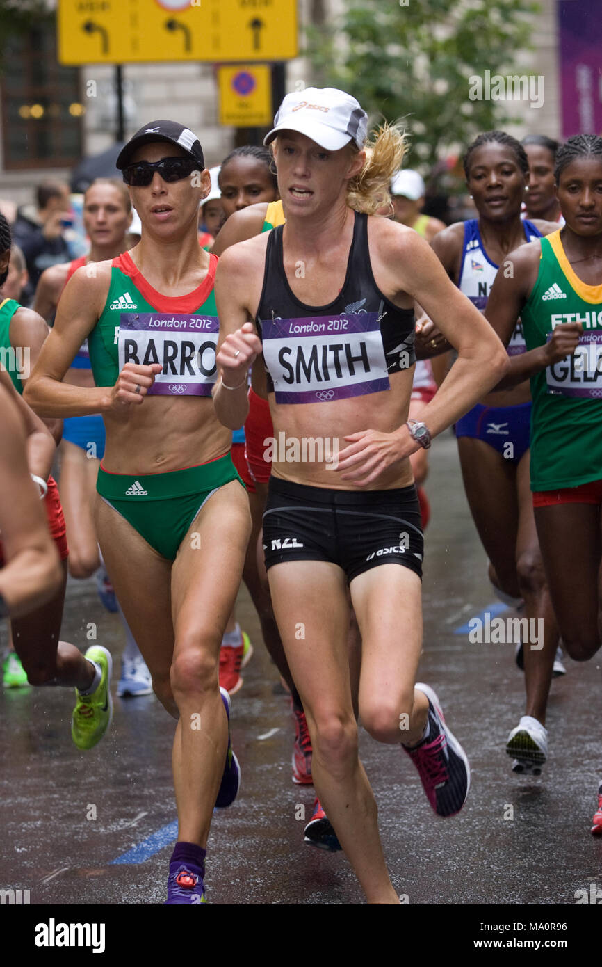 Olympic Games - London 2012 - Women's Marathon Race Stock Photo