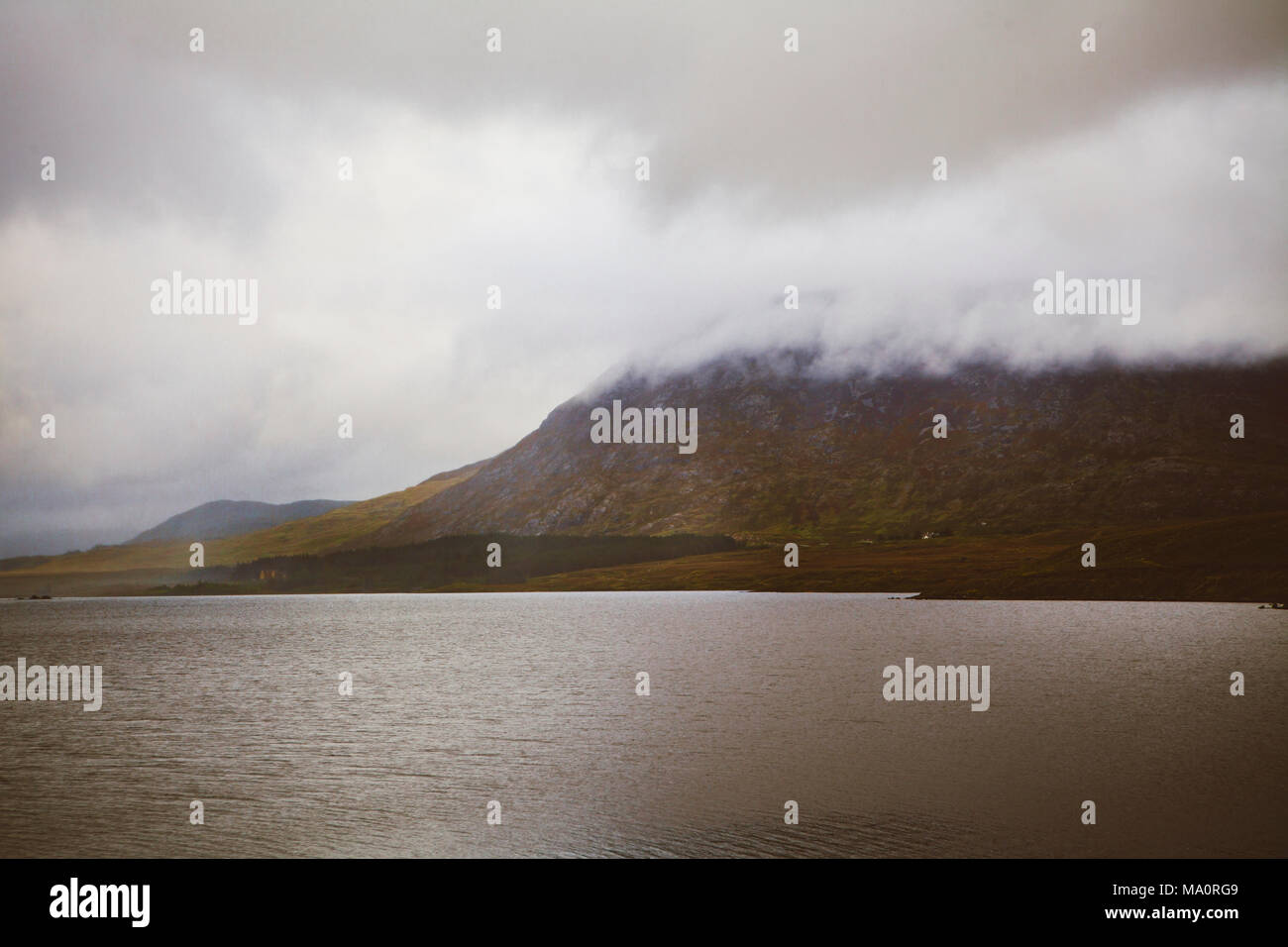 Fjords in Carna, Connemara, Co. Galway, Ireland Stock Photo