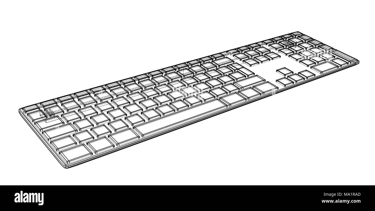 Laptop Keyboard / Computer Typing Technology Clip Art by Hidesy's Clipart