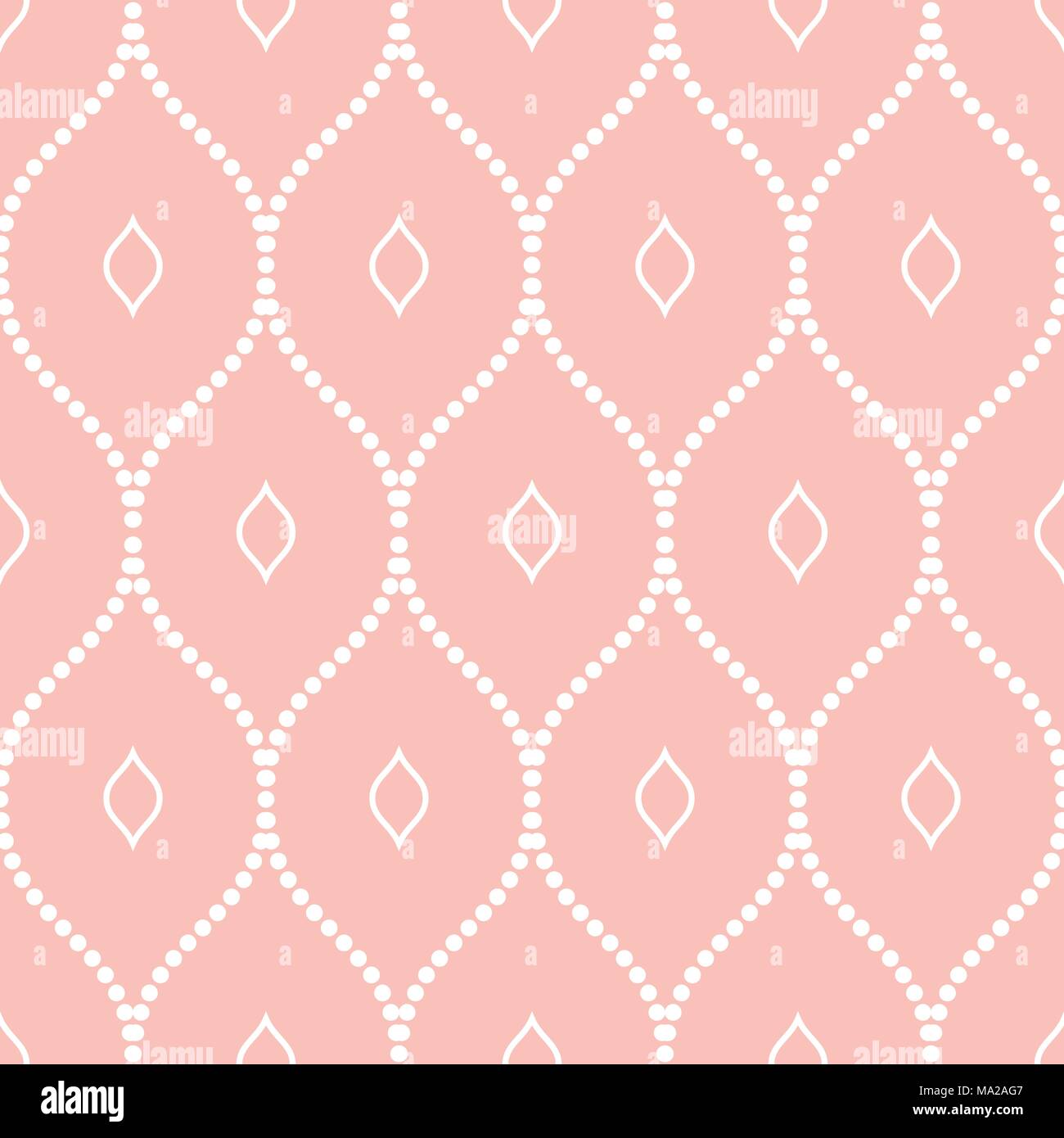 Abstract pink dotted wave pattern Stock Vector Images - Alamy