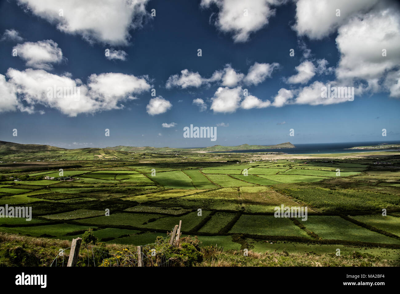 Smerwick Harbour from Lativemore, Dingle peninsula Stock Photo Alamy
